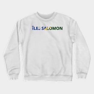 Drapeau Îles Salomon Crewneck Sweatshirt